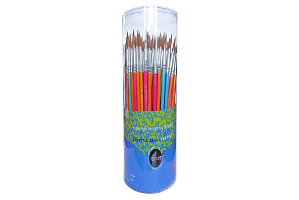 Fanart 535 Serisi Suluboya Fırçası 144 Lü Renkli SFA-535 (1 Paket 144 Adet) ürün görseli 1