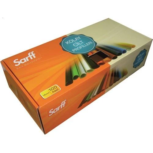 Sarff Sırtlık 10 Mm Oval Mavi 100 Lü (1 Paket 100 Adet) ürün görseli 1