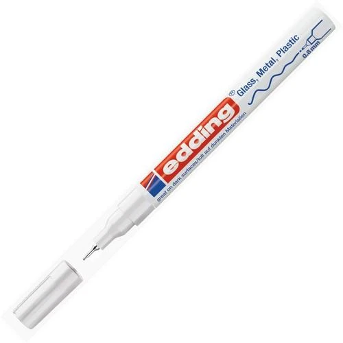 Edding 780 Markör Boya Kalemi 0.8 Mm Beyaz Yuvarlak Uçlu (10 Lu Paket) ürün görseli 1