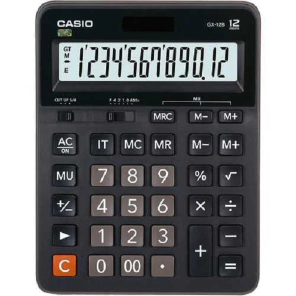 Casio Gx-16B 16 Hane Hesap Makinesi GX-16B-W-DC ürün görseli 1