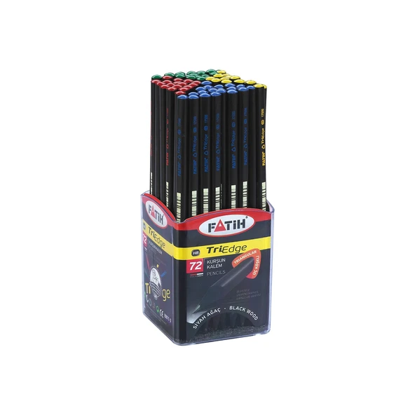 Fatih Kurşun Kalem Siyah Lata Triedge 72 Li Fa17500Skl00 (1 Paket 72 Adet) ürün görseli 1
