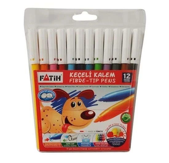 Fatih Keçeli Kalem 12 Renk FA34020KK12R ürün görseli 1