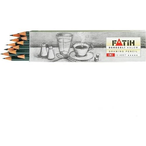 Fatih Dereceli Kurşun Kalem B 12 Li Fa15010Kl0B (1 Paket 12 Adet) ürün görseli 1