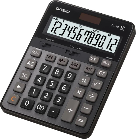Casio Ds-2B 12 Hane Hesap Makinesi DS-2B-W-DH ürün görseli 1