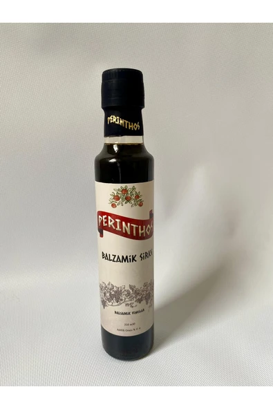 Perinthos Neşe Natural Balzamik Sirke 250 ml Cam Şise ürün görseli 1