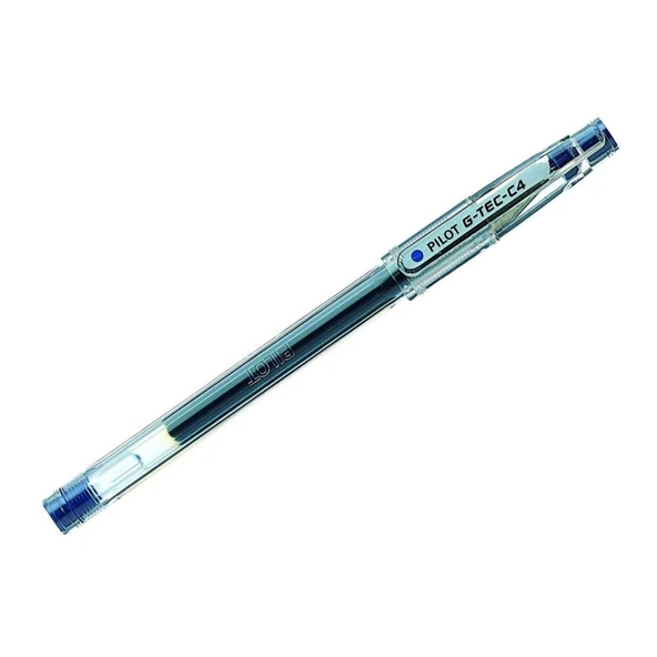 Pilot G-Tec C4 Roller Kalem İğne Uç 0.4 Mm Mavi 12 Li (1 Paket 12 Adet) ürün görseli 1