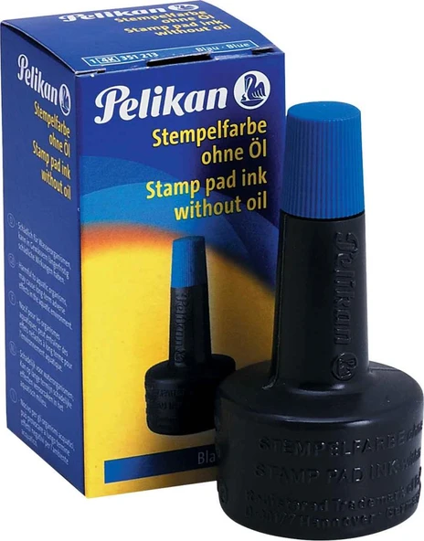 Pelikan İstampa Mürekkebi 28 Ml Mavi Pl351213Smma (10 Lu Paket) ürün görseli 1
