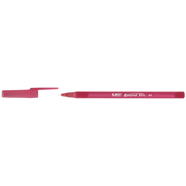 Bic Round Stick Tükenmez Kalem Kırmızı 60 Lı 921332 (1 Paket 60 Adet) ürün görseli 1