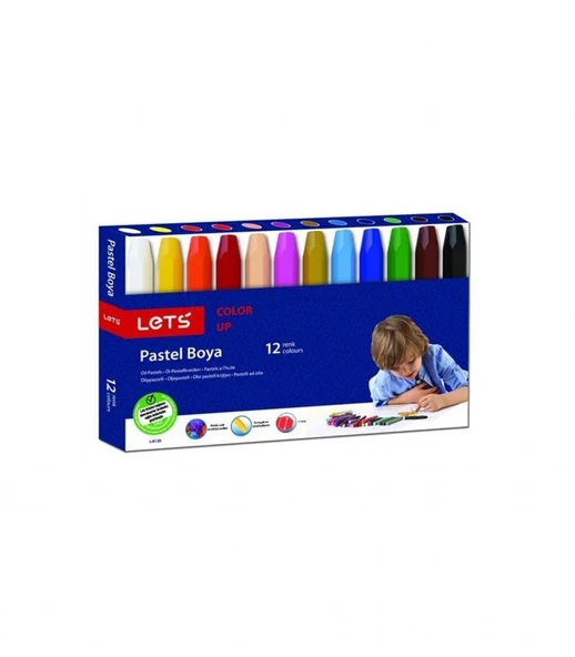 Lets L-6120 12 Renk Pastel Boya ürün görseli 1