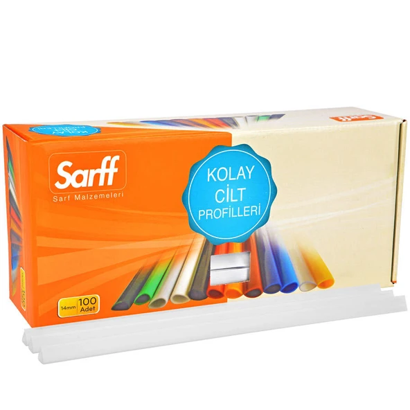 Sarff Sırtlık 15 Mm Geniş Beyaz 100 Lü (1 Paket 100 Adet) ürün görseli 1