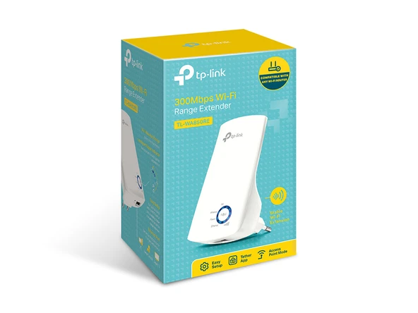 300 Mbps Wifi Range Extender-Menzil Genişletici Tl-Wa850Re ürün görseli 1