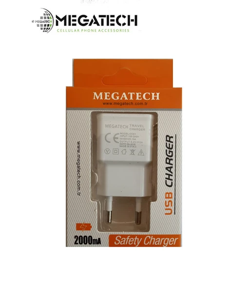Megatech Usb Cep Telefonu Şarj Aleti (Kablo Yok) Cc-01 ürün görseli 1