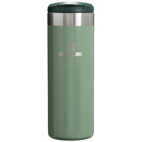 STANLEY THE AEROLIGHT TRANSIT MUG 0.47 LT / 16 OZ HAMMERTONE GREEN ürün görseli 1