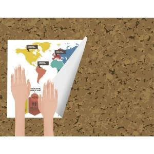 Gıpta Mantar Pano Yapışkanlı 58X46 Cm Kahverengi 4-2302300-5001 ürün görseli 1