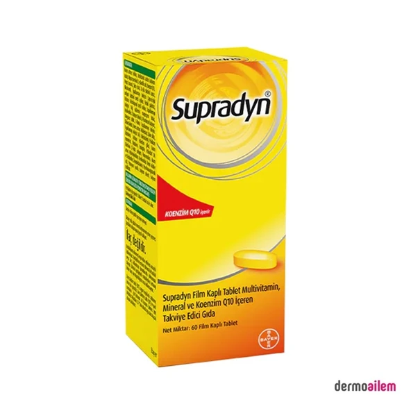 Supradyn Koenzim Q10 60 Tablet ürün görseli 1