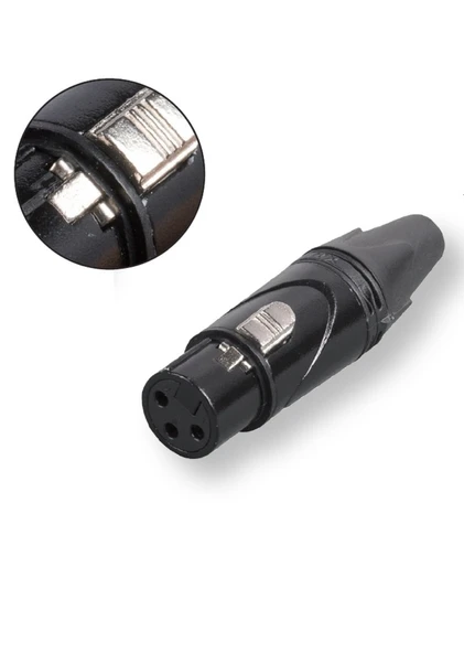 Sline Audio XLR Dişi Mikrofon Jack 3 Pin - YLA209 ürün görseli 1