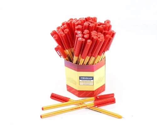 Pensan 1010 Ofis Pen Tükenmez Kalem 1,0 Mm Kırmızı 60 Lı (1 Paket 60 Adet) ürün görseli 1