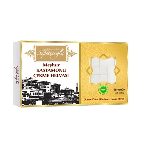 Sepetçioğlu Kastamonu Meşhur Tereyağlı Çekme Helva 180 G ürün görseli 1