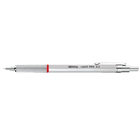 Rotring Rapid Versatil Kalem 0,5 Mm Pro Krom Tekli Kutu 1904255 ürün görseli 1