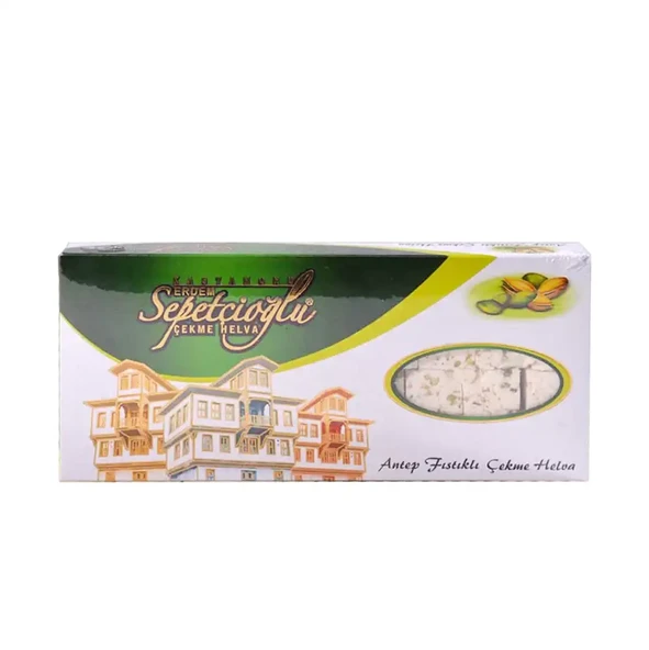 Sepetçioğlu Kastamonu Meşhur Antep Fıstıklı Çekme Helva 650 G ürün görseli 1