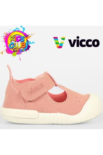 Vicco Loro II 950.E25Y.261 Anatomik Taban Kız Çocuk İlkadım Ayakkabı Pudra 19-21 ürün görseli 1