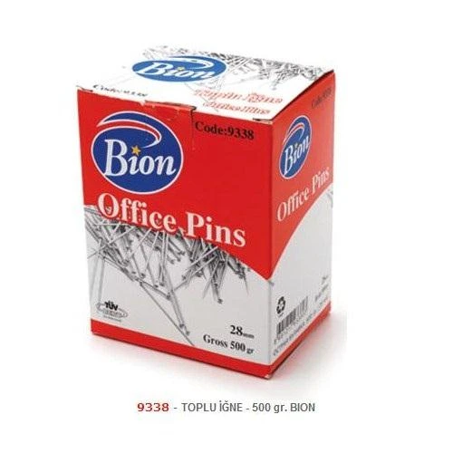 Mas 9338 Bion Toplu İğne 28 Mm 500 Gr ürün görseli 1