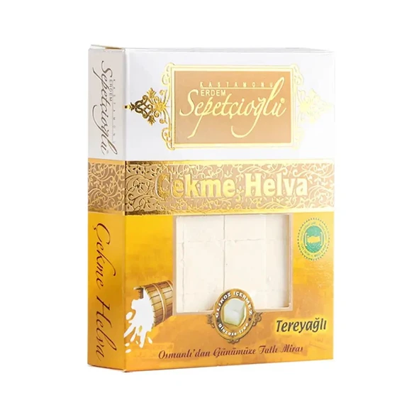 Sepetçioğlu Kastamonu Meşhur Tereyağlı Çekme Helva 120 G ürün görseli 1