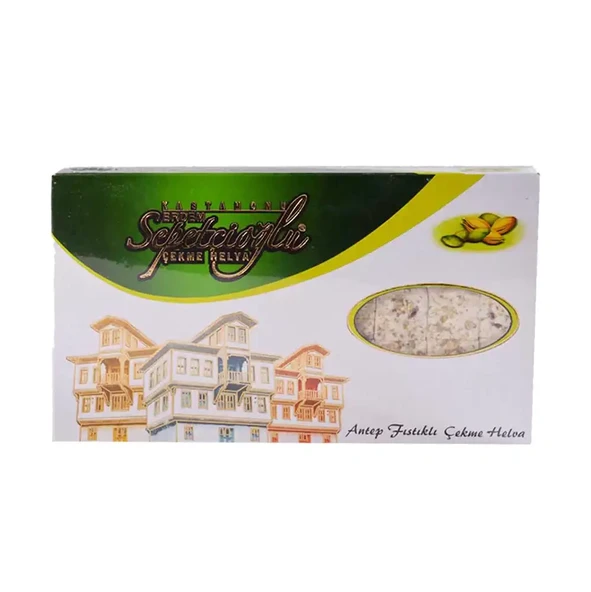 Sepetçioğlu Kastamonu Meşhur Antep Fıstıklı Çekme Helva 850 G ürün görseli 1