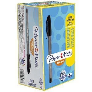Papermate Inkjoy 100 Tükenmez Kalem M. Siyah 50 Li S0957120 (1 Paket 50 Adet) ürün görseli 1