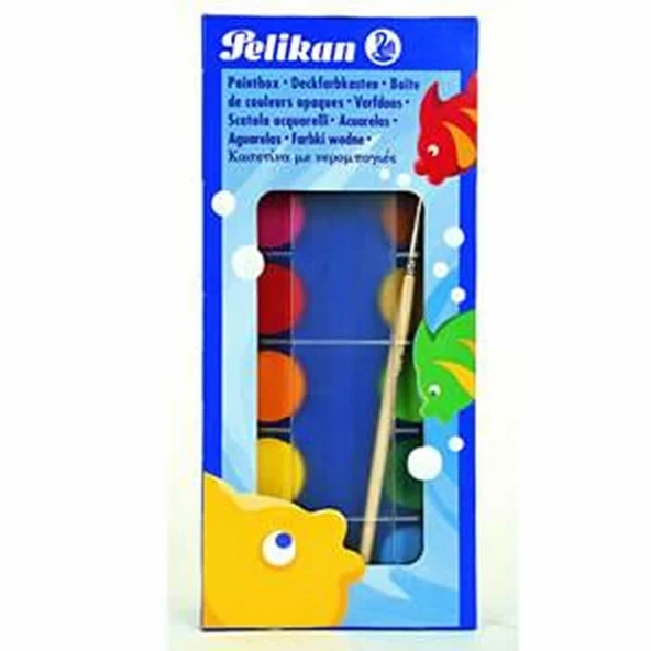 Pelikan 12 Renk Suluboya F-355-P-12 ürün görseli 1