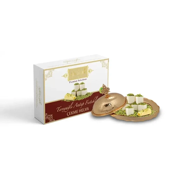Sepetçioğlu Kastamonu Meşhur Tereyağlı Antep Fıstıklı Çekme Helva 250 G ürün görseli 1