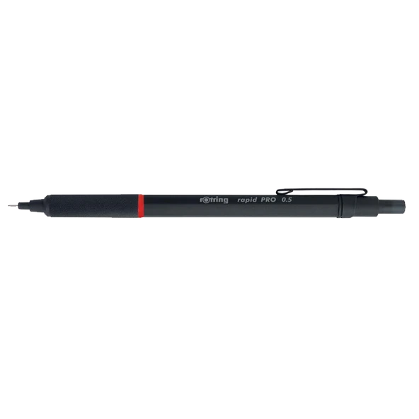 Rotring Rapid Versatil Kalem 0,5 Mm Pro Siyah Tekli Kutu 1904258 ürün görseli 1