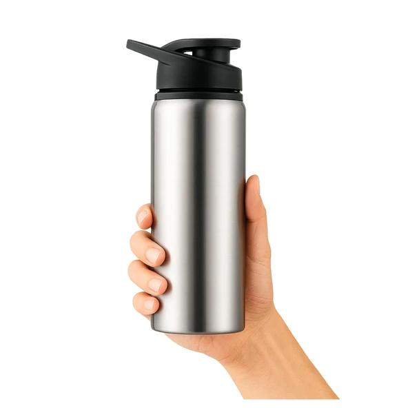 Perlotus 700 ml Çelik Sporcu Matara Sıcak-Soğuk Tutmaz Askı Kapaklı Suluk ürün görseli 1