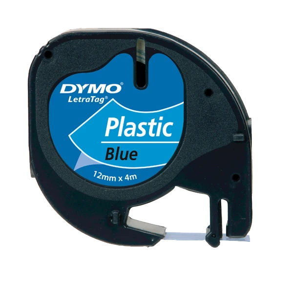 Dymo Letratag Plastik Şerit 12X4 Mt Mavi 91205 S0721650 ürün görseli 1