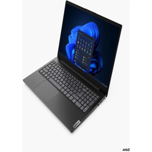 Lenovo Nb V15 82YY0012TR Ryzen7 7730U 8gb 512SSD O/b 15.6 Dos ürün görseli 1