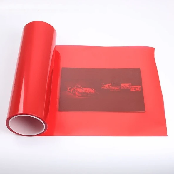 Far Stop Filmi 1mx40cm Kırmızı ürün görseli 1