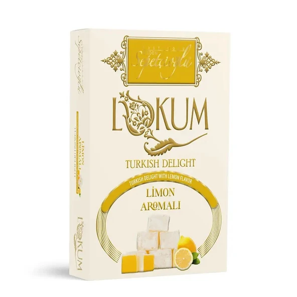 Sepetçioğlu Limon Aromalı Lokum 270G ürün görseli 1
