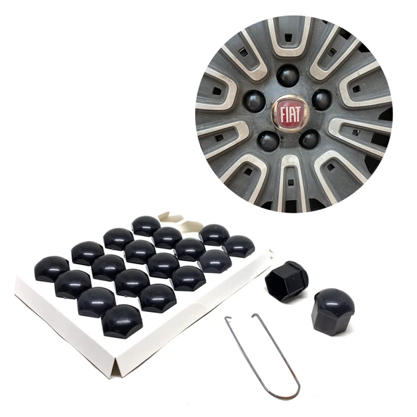 Bijon Kapağı Sökme Aparatlı Siyah 17mm ürün görseli 1