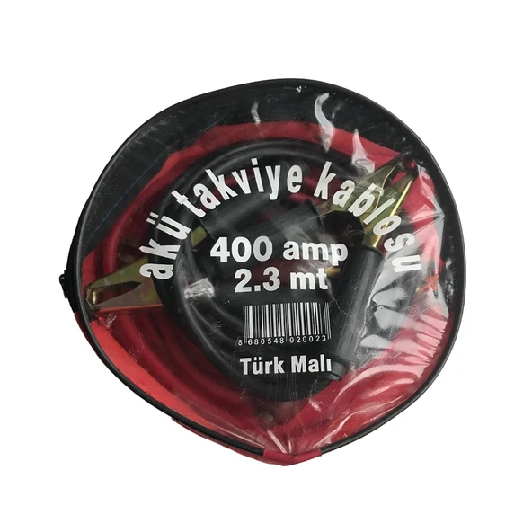 Akü Takviye Kablosu 400 Amper Çantalı ürün görseli 1