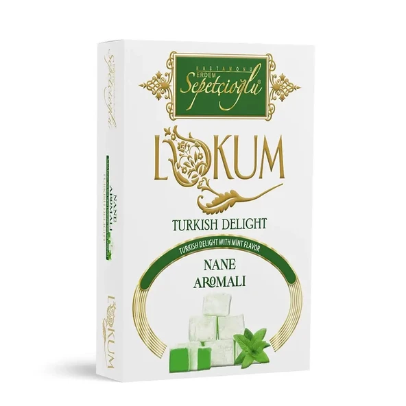 Sepetçioğlu Nane Aromalı Lokum 270G ürün görseli 1