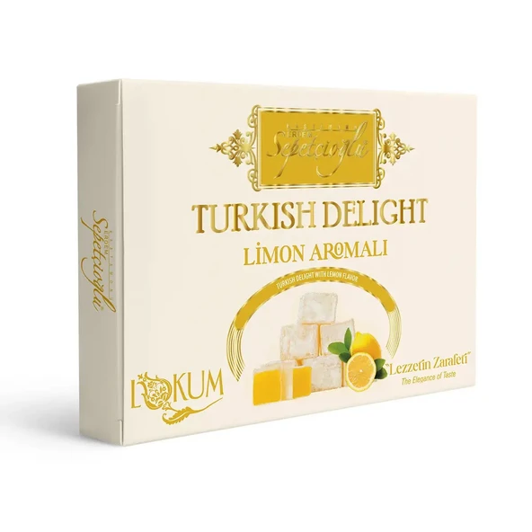 Sepetçioğlu Kastamonu Meşhur Limon Aromalı Lokum 540G ürün görseli 1