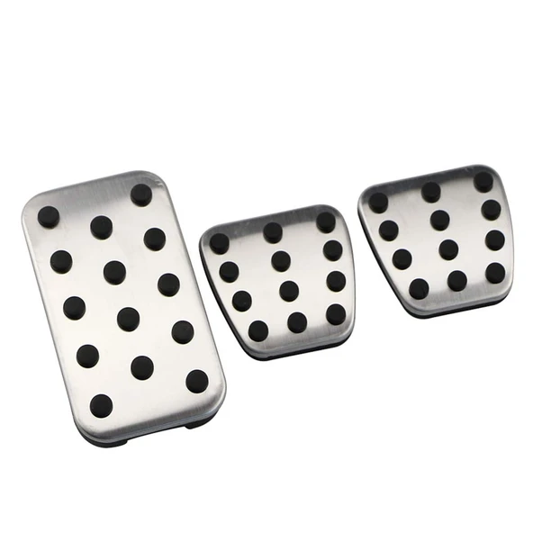 Honda Civic 16-20/CRV 17-20/Accord 14-18 Uyumlu Kaydırmaz Metal Manuel Pedal Seti 3 Prc ürün görseli 1
