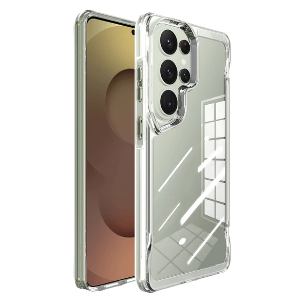 Galaxy S26 Ultra Kılıf Kamera Çıkıntılı Lüx Şeffaf Silikon ürün görseli 1