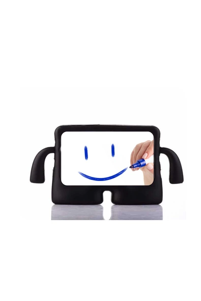 Fuchsia TCL TAB 11 Gen2 ile Uyumlu KuKi Eğlenceli  Standlı Yumuşak Çocuk Tablet Kılıfı ürün görseli 1