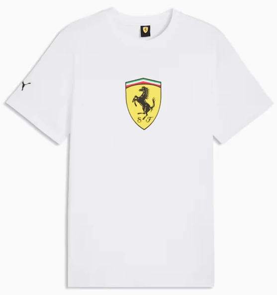 Puma Ferrari Colored Shield Tee 635310 Tişört Erkek T-Shirt ürün görseli 1