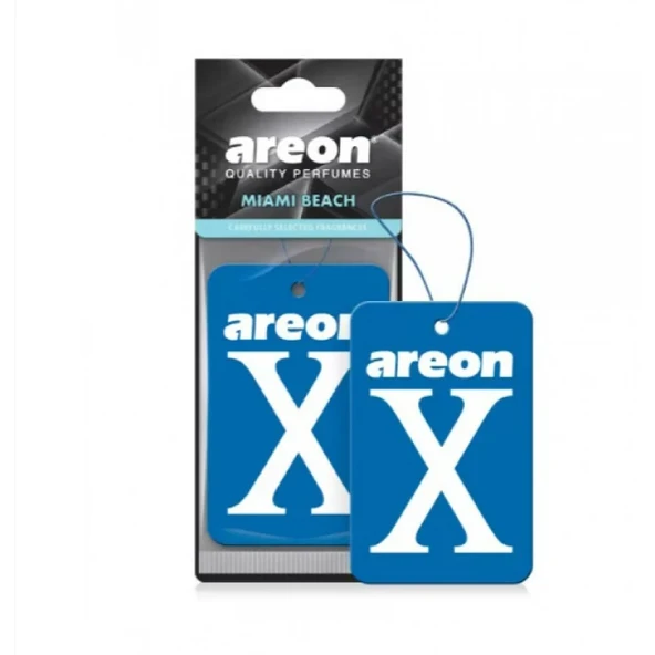 Areon X Miami Beach Oto Araç Kokusu Mavi ürün görseli 1