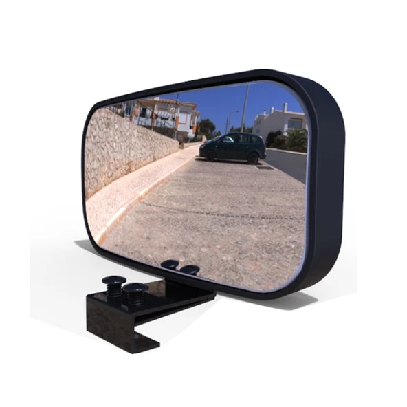 Sürücü Kursu Eğitmen Aynası Geniş Kör Nokta Aynası Sağ 14x7cm ürün görseli 1
