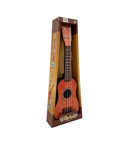 Kutulu Gerçek Gitar Ukulele - Resim 4
