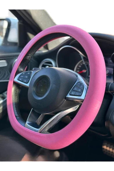 Silikon Direksiyon Kılıfı Pembe ürün görseli 1