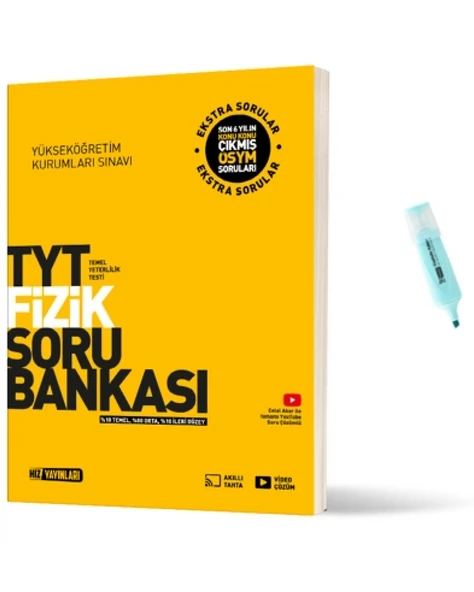 TYT Fizik Soru Bankası ürün görseli 1